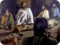 Jesus Christus feierte mit seinen J�ngern das Abendmahl.<br />
