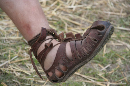 Römischer Lederschuh